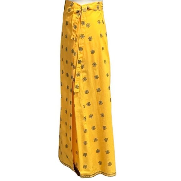 Good Things Women’s Wraparound Boho Straight Three-fold Maxi Skirt Size X-LARGE - Picture 9 of 16